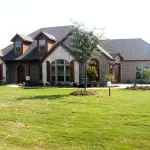 Beaver Builders Exterior Custom Home Sanger Texas